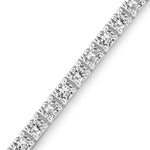 18ct White Gold - 5ct VS+ Diamond - Tennis Bracelet