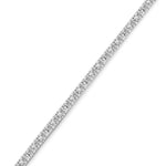 18ct White Gold - 5ct VS+ Diamond - Tennis Bracelet