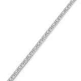 18ct White Gold - 5ct VS+ Diamond - Tennis Bracelet