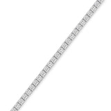 18ct White Gold - 3ct VS+ Diamond - Tennis Bracelet