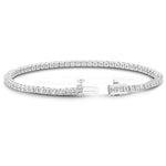 18ct White Gold - 3ct VS+ Diamond - Tennis Bracelet