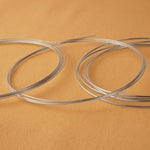 18ct White Gold - Round Wire