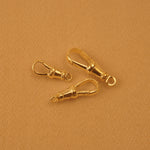 18ct Yellow Gold - Plain Swivel Clasp