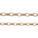 9ct Yellow Gold - Belcher Box - Bracelet Chain