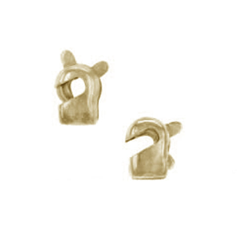 9ct Yellow Gold - Brooch Roller Catch