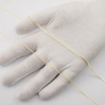 9ct Yellow Gold - Long Curb - Chain Extender