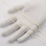 9ct Yellow Gold - Figaro 1:1 - Chain Roll