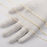 9ct Yellow Gold - Singapore Twist - Chain Roll