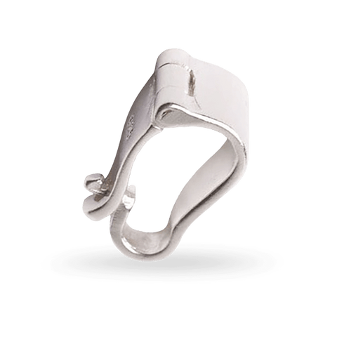 Hinged necklace 2025 enhancer bail