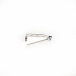 925 Sterling Silver - Brooch Pin Back