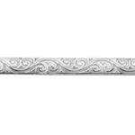 925 Sterling Silver - Pattern "J" - Embossed Strip