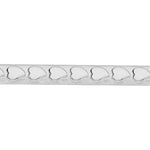 925 Sterling Silver - Pattern "L" - Embossed Strip