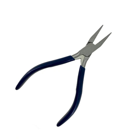 6.5-Inch Heavy Duty Chain Nose Pliers With V-Spring For Jewelry Making & Wire Work By PMC Supplies