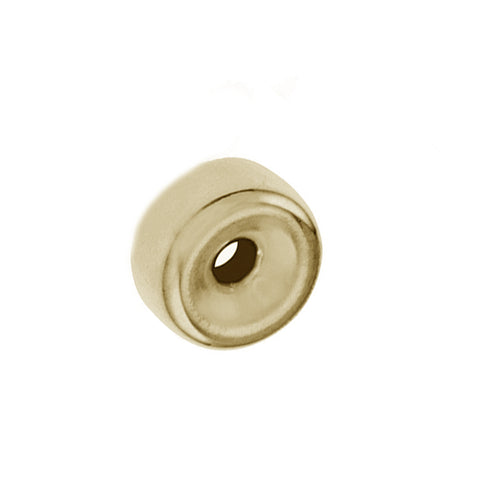 14ct Yellow Gold - Roundel Spacer Beads