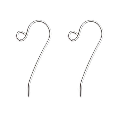 925 Sterling Silver - Classic French Ear Hooks