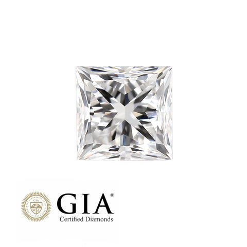 1mm SI Square - Princess Cut Diamonds