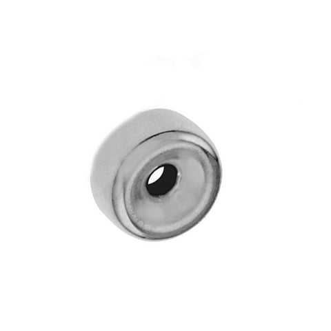 925 Sterling Silver - Roundel Spacer Beads