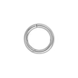 925 Sterling Silver - Spring Loaded Circle Clasp